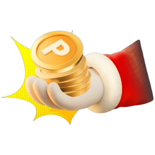 Mão segurando moedas